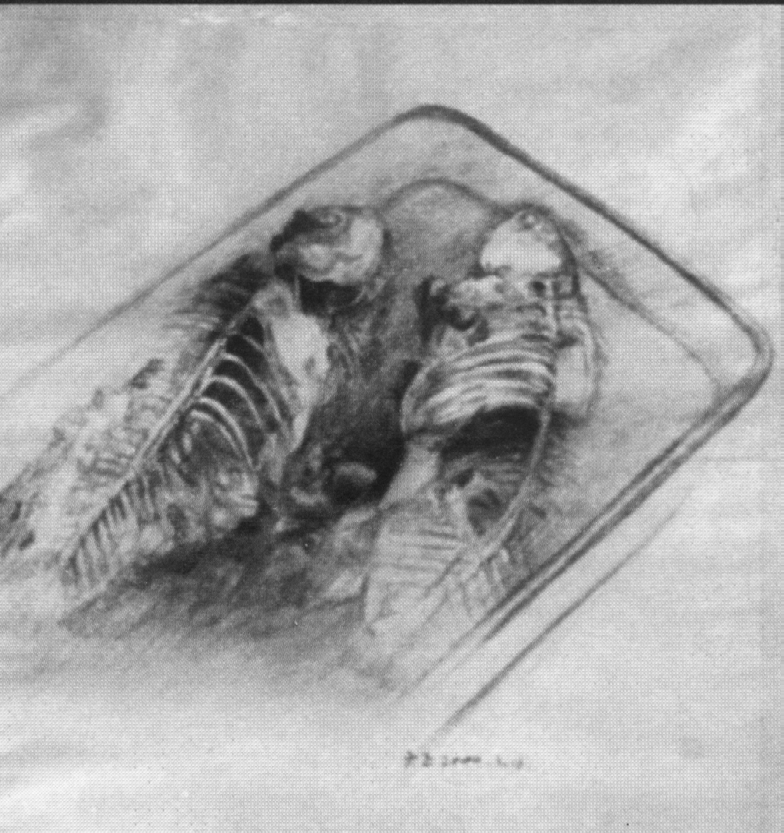 国美求学期间的素描2